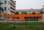 Extensible Flatbed Semi Truck Trailer