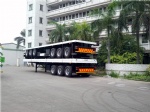 Tri Axle 40FT Cargo Container Semi Truck Trailer with BPW Axle